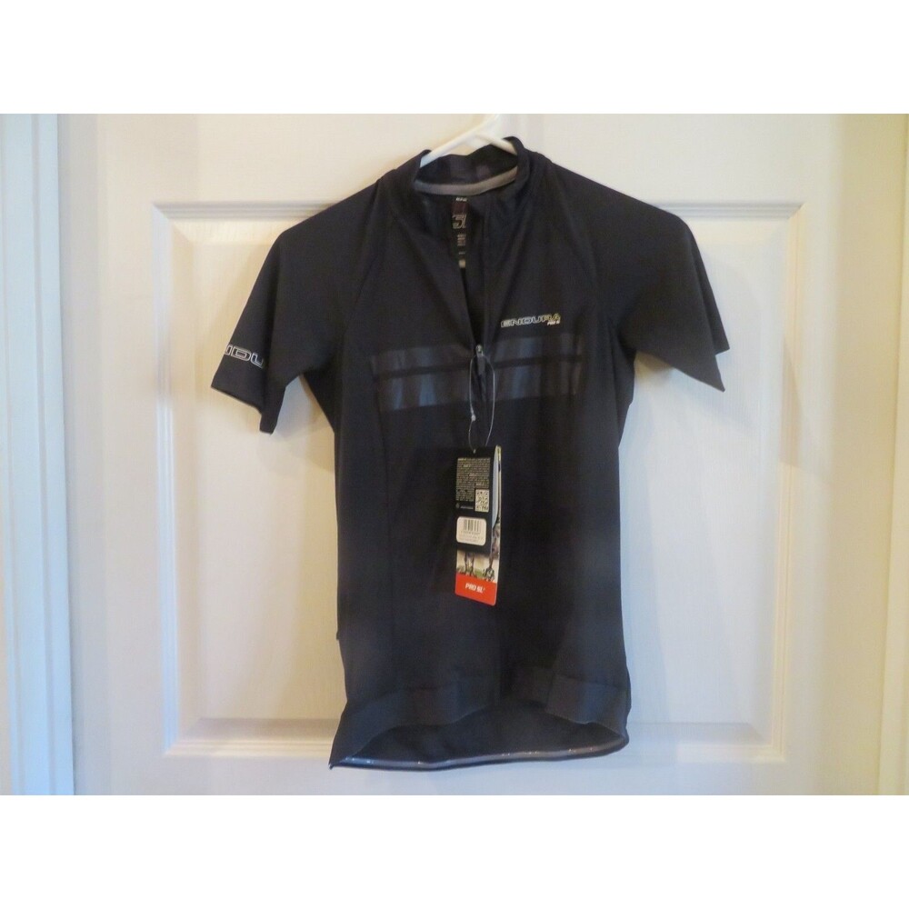 New Womens Black Endura Pro SL Cycling Shirt, M